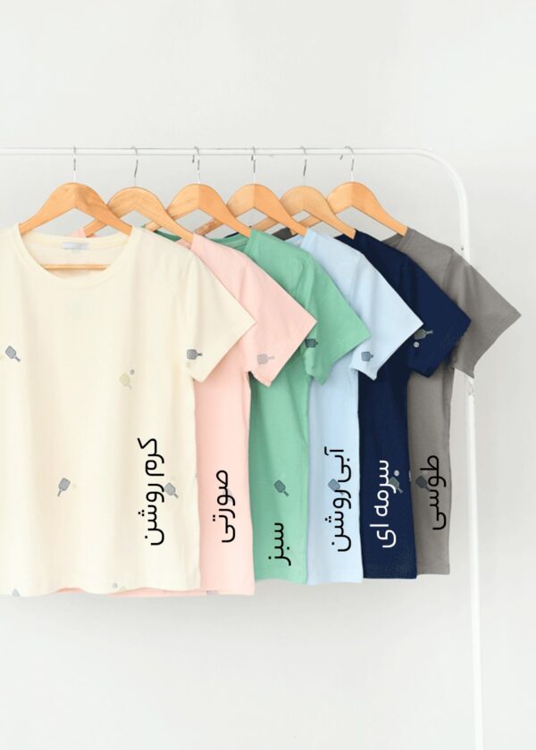 Slide1 ست تیشرت و شورتک تنیس - Image 2