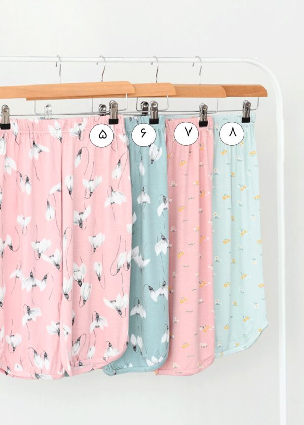 شلوارک طرح دار هلالی - Image 3