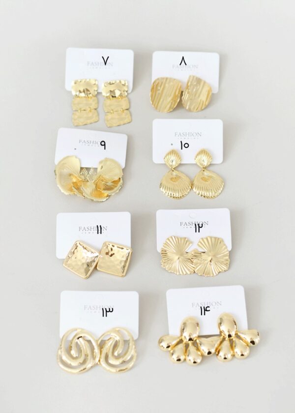 گوشواره طرح دار - Image 3