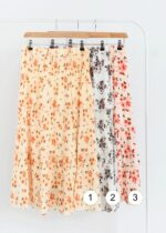 دامن نخی پرپری پلیسه - Image 2