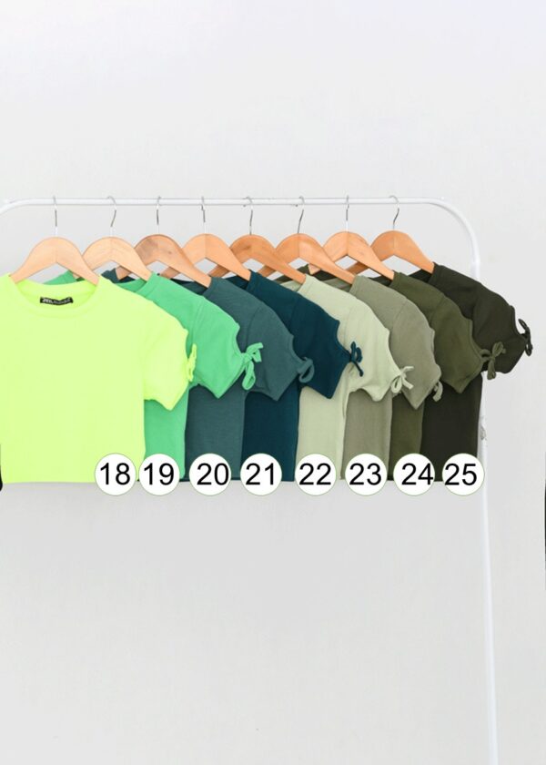 تیشرت آستین بنددار - Image 4