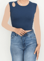 کراپ سرشانه اشکی زارا - Image 7