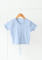 تیشرت کراپ یقه هفت