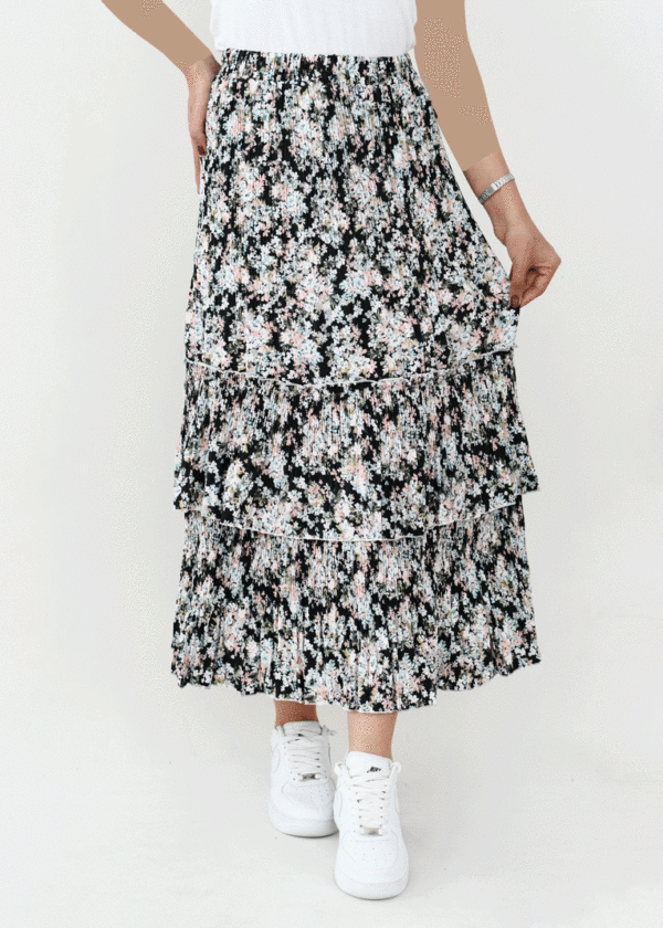 دامن پلیسه پرپری نخی - Image 4