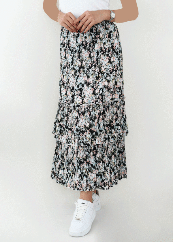 دامن پلیسه پرپری نخی - Image 5