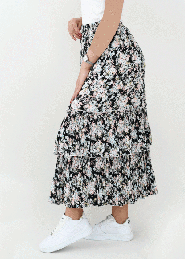 دامن پلیسه پرپری نخی - Image 6