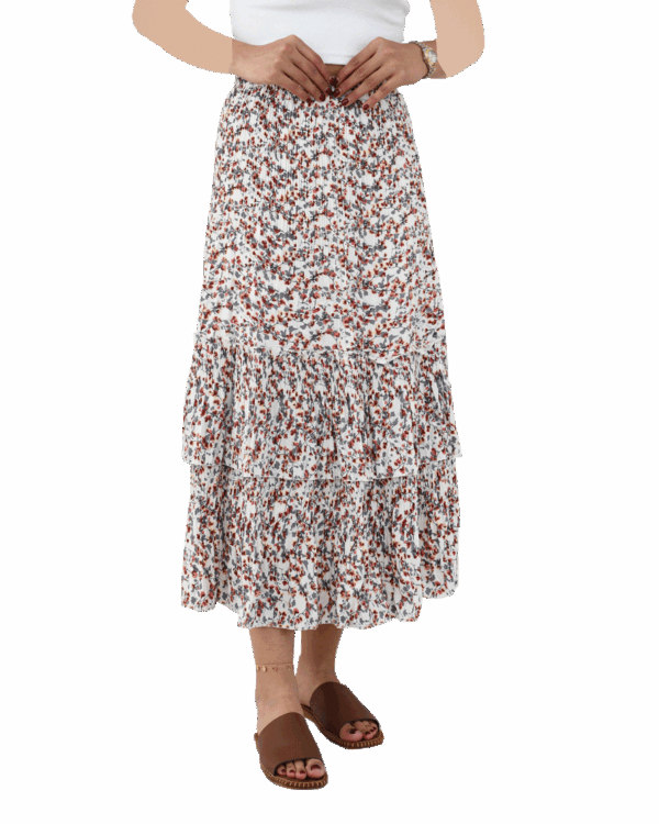 دامن طرحدار پلیسه - Image 3