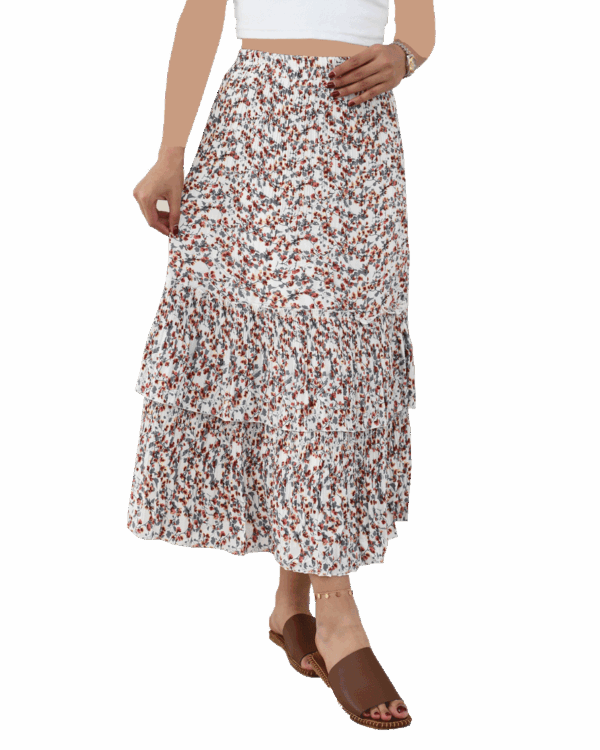 دامن طرحدار پلیسه - Image 5