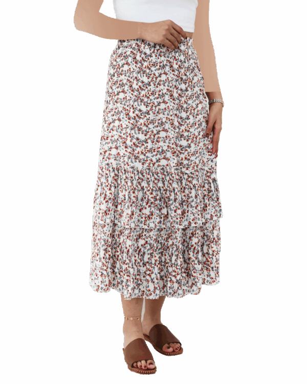 دامن طرحدار پلیسه - Image 6