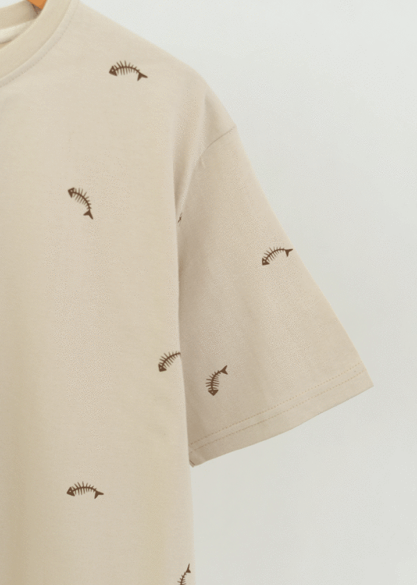 تیشرت مردانه تیغ ماهی - Image 2