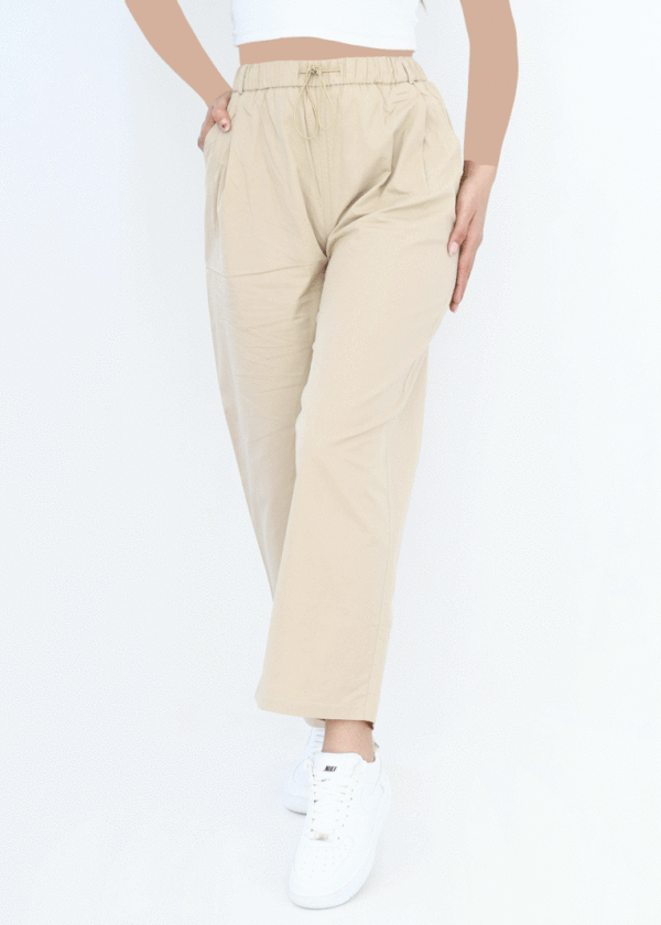 شلوار-کمر-کشی--(7) شلوار کتان راسته - Image 7