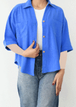 شومیز زارا دو جیب - Image 5