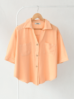 شومیز زارا دو جیب