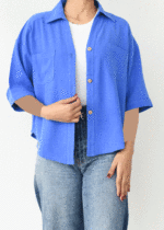 شومیز زارا دو جیب - Image 7