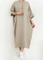 پیراهن کفتان رنگی - Image 10