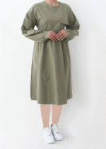 پیراهن بلند وارداتی تک جیب - Image 9