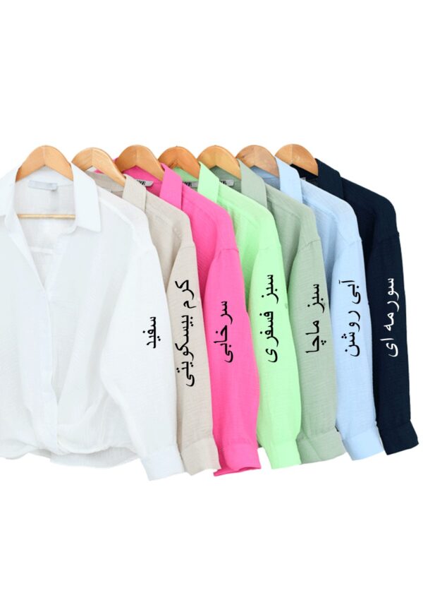 شومیز کمرپیج اسلپ - Image 2