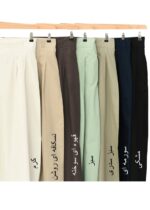 دامن لینن چهار پیل - Image 2