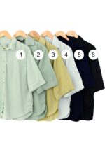 شومیز سیلک رنگی - Image 2