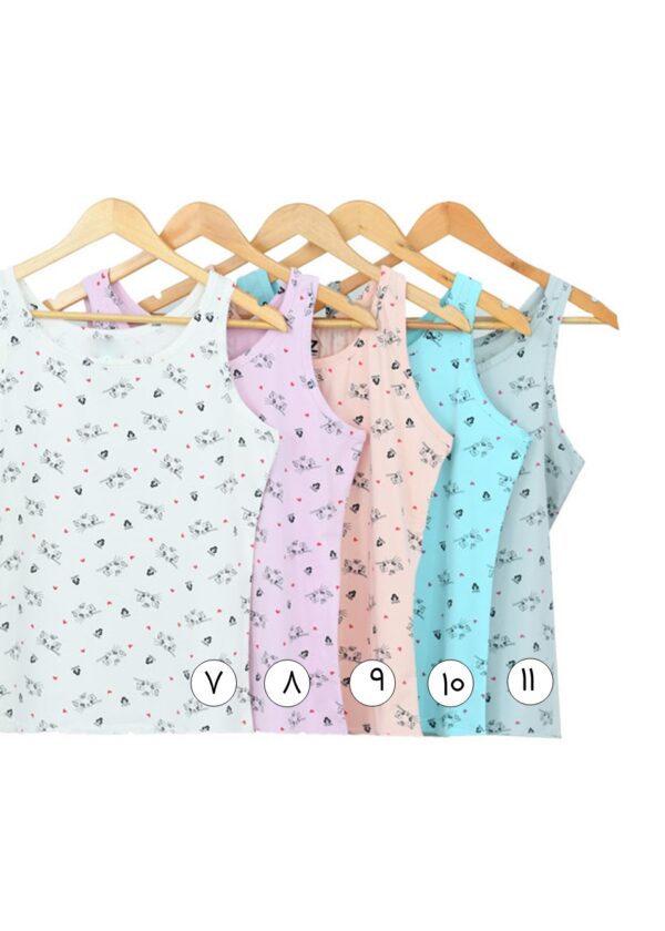 تاپ رکابی طرح دار - Image 3