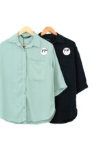 شومیز سیلک رنگی - Image 6