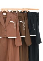 ست کت کراپ و شلوار - Image 3