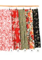 دامن پلیسه پرپری آستردار - Image 2