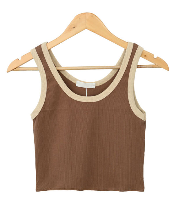 تاپ-کراپ-نوار-دار--(3) کراپ تاپ نوار رنگی - Image 1