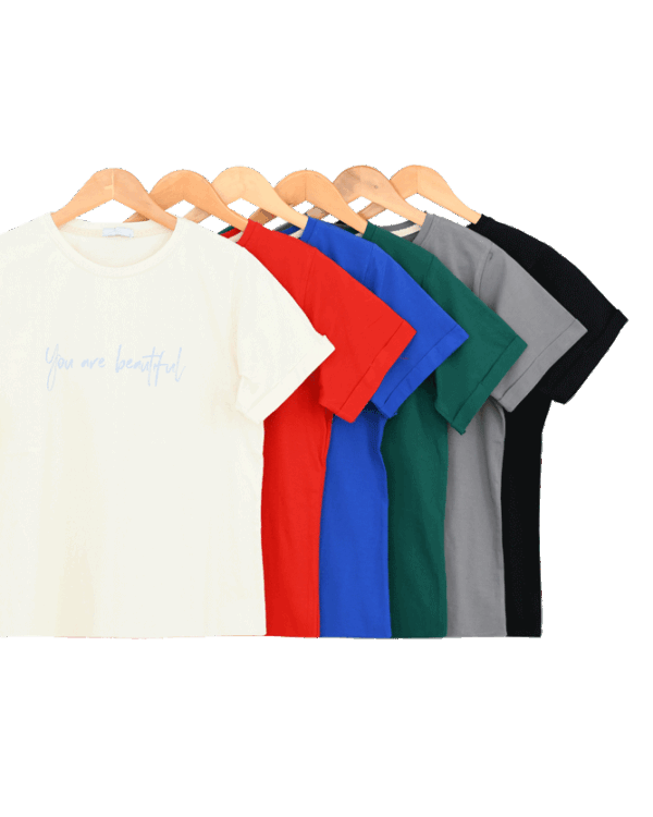 تیشرت چاپی بیوتیفول - Image 2