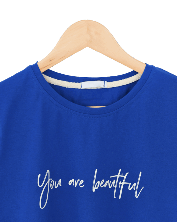 تیشرت چاپی بیوتیفول - Image 3