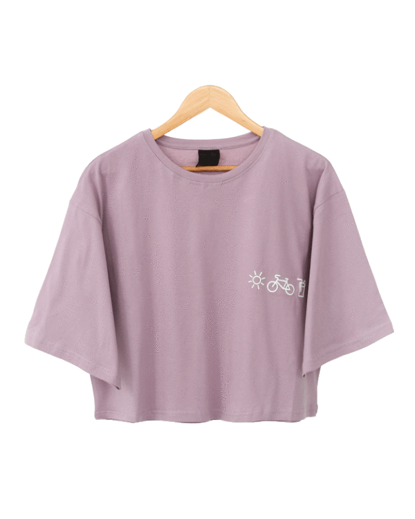 تیشرت کراپ سامر - Image 1