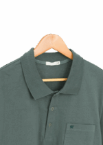 تیشرت مردانه یقه دار سه دکمه - Image 4