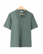 تیشرت مردانه یقه دار سه دکمه