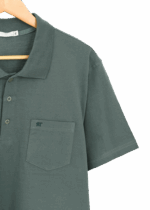 تیشرت مردانه یقه دار سه دکمه - Image 5