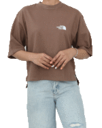 تیشرت باکسی نورس فیس - Image 3