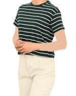 تیشرت کراپ رینگی - Image 6