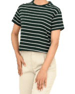 تیشرت کراپ رینگی - Image 7