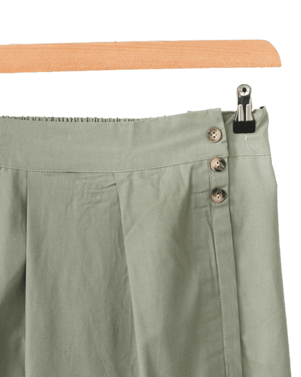 دامن-سه-دکمه--(5) دامن لینن زارا سه دکمه - Image 3