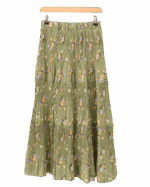 دامن پلیسه پرپری آستردار