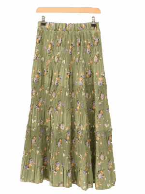 دامن پلیسه پرپری آستردار