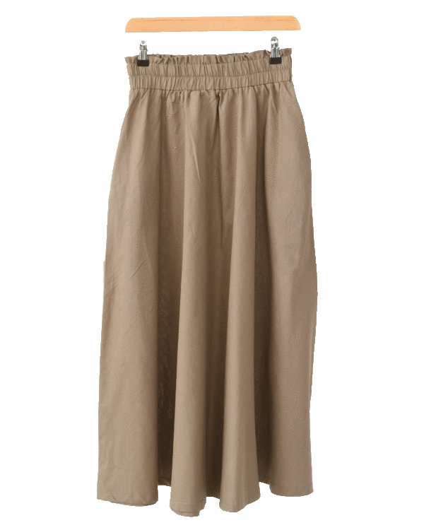 دامن کمر کش چین دار - Image 1