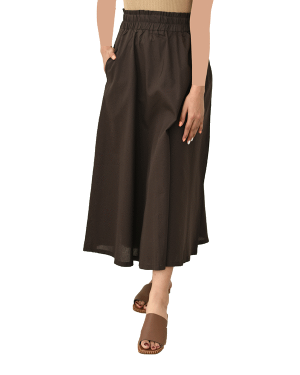 دامن کمر کش چین دار - Image 4