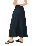 دامن لینن چهار پیل - Image 5