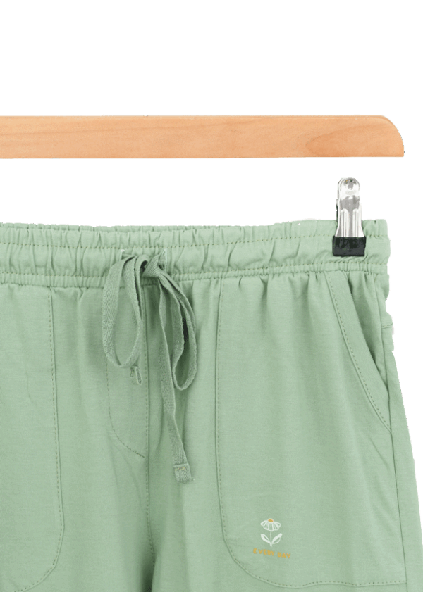 ست تیشرت و شلوار پاستلی گل - Image 6