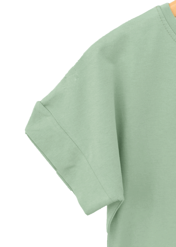 ست تیشرت و شلوار پاستلی گل - Image 8