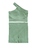 ست نیم تنه و شورتک اسپرت