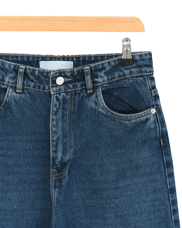 شلوار شورت بگ آبی تیره - Image 2