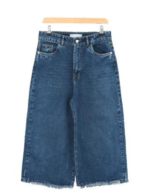 شلوار شورت بگ آبی تیره