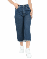 شلوار شورت بگ آبی تیره - Image 6