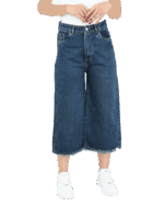 شلوار شورت بگ آبی تیره - Image 4